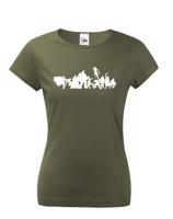 Dámské tričko se supehrdiny Marvel a DC