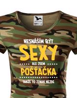 Dámské tričko sexy pošťačka - ideální dárek pro pošťačku