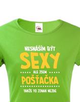 Dámské tričko sexy pošťačka - ideální dárek pro pošťačku