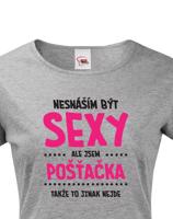 Dámské tričko sexy pošťačka - ideální dárek pro pošťačku