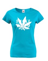 Dámské tričko - Smoke weed