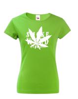 Dámské tričko - Smoke weed