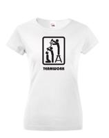 Dámské tričko Teamwork - ideální pro kamarádky