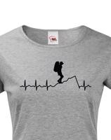 Dámské tričko Tep turisty - ideální turistické tričko