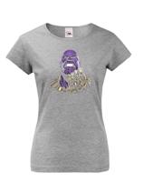 Dámské tričko Thanos marvel  pro fanoušky