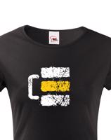 Dámské tričko Turistická značka - pivo - ideální turistické tričko pro pivaře