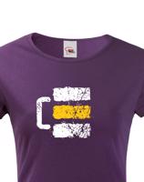 Dámské tričko Turistická značka - pivo - ideální turistické tričko pro pivaře