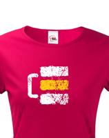 Dámské tričko Turistická značka - pivo - ideální turistické tričko pro pivaře