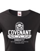 Dámské tričko USCSS Covenant  - skvělý dárek