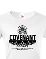 Dámské tričko USCSS Covenant  - skvělý dárek