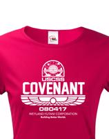 Dámské tričko USCSS Covenant  - skvělý dárek