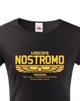 Dámské tričko USCSS Nostromo - motiv z oblíbené série Vetřelec