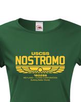 Dámské tričko USCSS Nostromo - motiv z oblíbené série Vetřelec