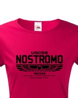 Dámské tričko USCSS Nostromo - motiv z oblíbené série Vetřelec