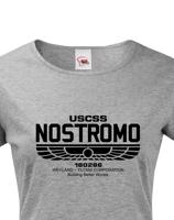Dámské tričko USCSS Nostromo - motiv z oblíbené série Vetřelec
