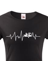 Dámské tričko Vodácký puls - ideální triko na vodu