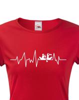 Dámské tričko Vodácký puls - ideální triko na vodu