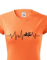 Dámské tričko Vodácký puls - ideální triko na vodu