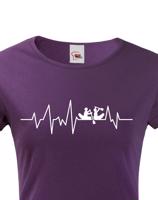 Dámské tričko Vodácký puls - ideální triko na vodu