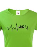 Dámské tričko Vodácký puls - ideální triko na vodu