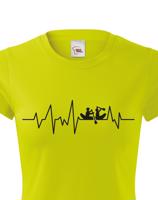 Dámské tričko Vodácký puls - ideální triko na vodu