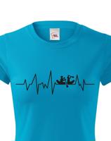 Dámské tričko Vodácký puls - ideální triko na vodu