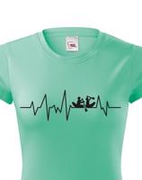 Dámské tričko Vodácký puls - ideální triko na vodu