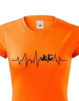 Dámské tričko Vodácký puls - ideální triko na vodu