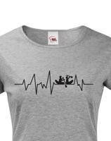 Dámské tričko Vodácký puls - ideální triko na vodu