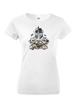 Dámské tričko - Yoda a Manadaloriana