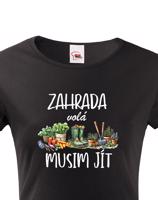 Dámské tričko Zahrada volá