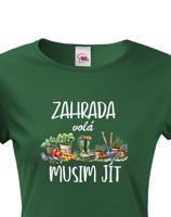Dámské tričko Zahrada volá