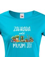 Dámské tričko Zahrada volá