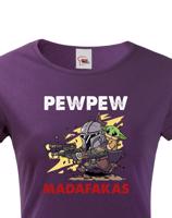 Dámské tričko ze seriálu Mandalorian - Baby Yoda