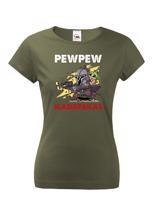 Dámské tričko ze seriálu Mandalorian - Baby Yoda