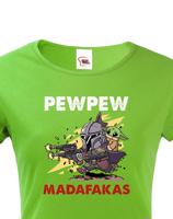 Dámské tričko ze seriálu Mandalorian - Baby Yoda