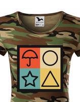 Dámské tričko ze seriálu Squid game- Oblíbený seriál Hra na oliheň