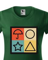 Dámské tričko ze seriálu Squid game- Oblíbený seriál Hra na oliheň