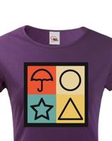 Dámské tričko ze seriálu Squid game- Oblíbený seriál Hra na oliheň