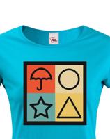 Dámské tričko ze seriálu Squid game- Oblíbený seriál Hra na oliheň