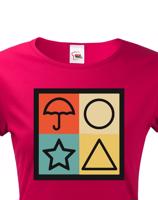 Dámské tričko ze seriálu Squid game- Oblíbený seriál Hra na oliheň