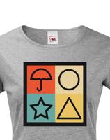 Dámské tričko ze seriálu Squid game- Oblíbený seriál Hra na oliheň