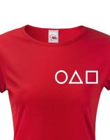 Dámské tričko ze seriálu Squid game- Oblíbený seriál Hra na oliheň