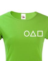 Dámské tričko ze seriálu Squid game- Oblíbený seriál Hra na oliheň