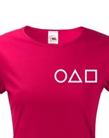 Dámské tričko ze seriálu Squid game- Oblíbený seriál Hra na oliheň