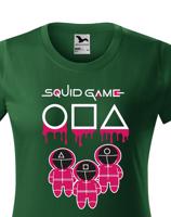 Dámské tričko ze seriálu Squid game- Oblíbený seriál Hra na oliheň