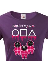 Dámské tričko ze seriálu Squid game- Oblíbený seriál Hra na oliheň