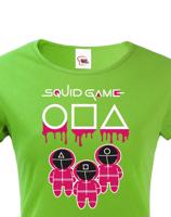 Dámské tričko ze seriálu Squid game- Oblíbený seriál Hra na oliheň