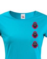 Dámské tričko ze seriálu Squid game- Oblíbený seriál Hra na oliheň