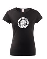 Dámské tričko Zlatý retrívr -  dárek pro milovníky psů